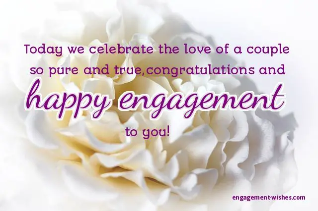 happy engagement wishes